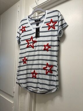 NWT Sable Sky Stars and Stripes tshirt - size medium